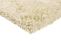 Billede af Rezas Snow White Plain Gulvtæppe 240x170 cm - Ivory