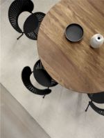 Billede af Fredericia Furniture 3398 Trinidad Stol SH: 45,5 cm - Sort Ask/Sort stel