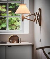 Billede af Le Klint Sax 224 6/17 Væglampe H: 31 cm - Lys eg / Standard 