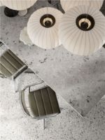 Billede af Vipp 452 Swivel Stol m. Gliders - Aluminium/Black Aniline Leather 