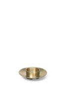 Billede af Ferm Living Block Candle Holder Ø: 11 cm - Brass