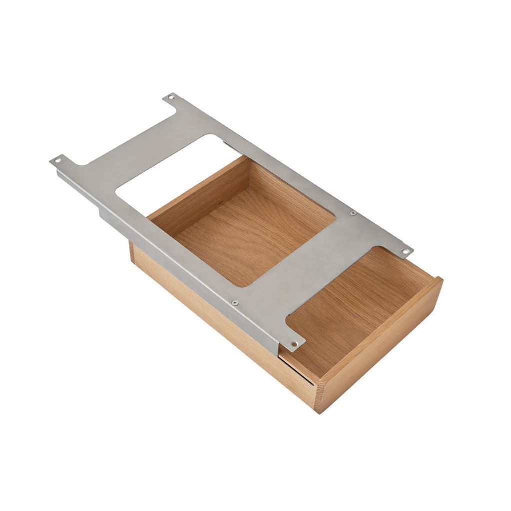 Billede af Vipp 430 Studio Desk Drawer 29x56 cm - Aluminium/Lys Eg