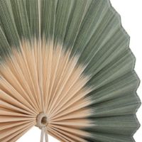 Billede af Bloomingville Jaime Vægdekoration 70x75 cm - Grøn Bambus