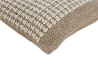 Billede af Rezas Modern Pillowcase 50x50 cm - Bomuld/White Beige 