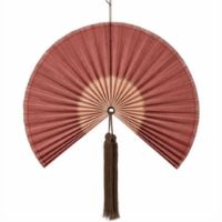 Billede af Bloomingville Jaime Vægdekoration 70x75 cm - Rosa Bambus FORUDBESTIL: SLUT MAJ 