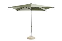 Billede af HAY Terrazza Parasol Firkantet 240x240 cm - Green/Dark Green 