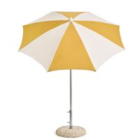 Billede af HAY Terrazza Parasol Ottekantet 200x200 cm - Off-White/Ochre