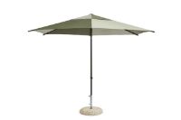 Billede af HAY Terrazza Parasol Sekskantet 300x300 cm - Green/Dark Green