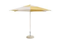 Billede af HAY Terrazza Parasol Sekskantet 300x300 cm - Off-White/Ochre