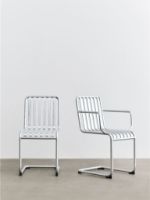 Billede af HAY Palissade Cantilever Chair H: 81,5 cm - Hot Galvanised Steel