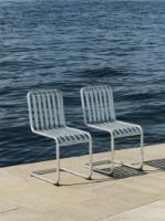 Billede af HAY Palissade Cantilever Chair H: 81,5 cm - Hot Galvanised Steel