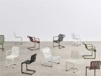 Billede af HAY Palissade Cantilever Chair H: 81,5 cm - Iron Red