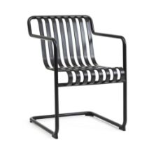 Billede af HAY Palissade Cantilever Dining Armchair H: 80 cm - Anthracite