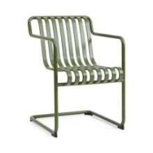 Billede af HAY Palissade Cantilever Dining Armchair H: 80 cm - Olive