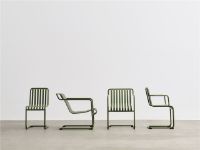 Billede af HAY Palissade Cantilever Dining Armchair H: 80 cm - Olive