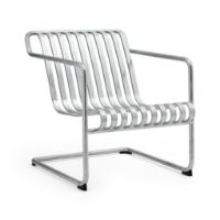 Billede af HAY Palissade Cantilever Lounge Chair Low H: 71 cm - Hot Galvanised Steel