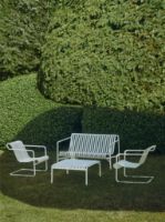 Billede af HAY Palissade Cantilever Lounge Chair Low H: 71 cm - Cream White