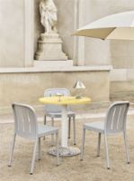 Billede af HAY Deville Chair H: 80 cm - Silver Grey