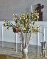 Billede af House Doctor Flood vase H: 33 cm - Jern/Sølv