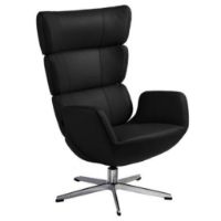 Billede af Conform Turtle Lænestol SH: 42cm - Sort/Aluminium