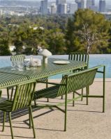 Billede af HAY Palissade Dining Bench L: 128 cm - Olive 