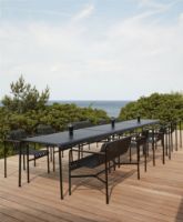 Billede af HAY Palissade Dining Bench L: 128 cm - Olive 