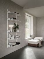 Billede af New Works Wall Shelf 1900 190x83,5 cm - White/White