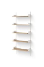 Billede af New Works Wall Shelf 1900 190x83,5 cm - Oak/White