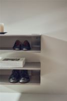 Billede af Form & Refine Taper Console & Shoe Rack 18x75 cm - Rustfri Stål