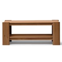 Billede af Form & Refine Beam Bench L: 112 cm - Fyrretræ/Deep Brown