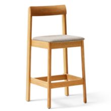 Billede af Form & Refine Blueprint Bar Chair 65 H: 97 cm - Naturolieret Eg/Hallingdal 65