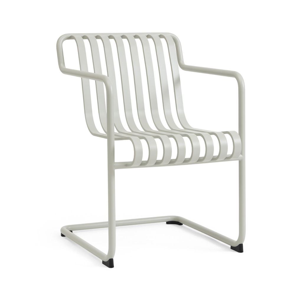 Billede af HAY Palissade Cantilever Dining Armchair H: 80 cm - Sky Grey