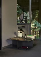 Billede af &Tradition Develius Sofabord EV3 89x89 cm - Stål/Stone Grey