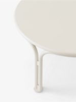 Billede af &Tradition Thorvald SC108 Sofabord Ø: 70 cm - Stål/Ivory