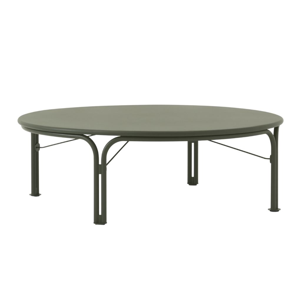 Billede af &Tradition Thorvald SC109 Sofabord Ø: 115 cm - Stål/Bronze Green