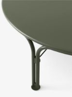 Billede af &Tradition Thorvald SC109 Sofabord Ø: 115 cm - Stål/Bronze Green