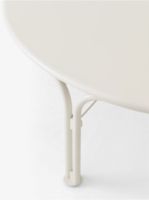 Billede af &Tradition Thorvald SC109 Sofabord Ø: 115 cm - Stål/Ivory