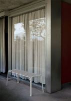 Billede af &Tradition Thorvald SC112 Bench B: 125 cm - Stål/Ivory