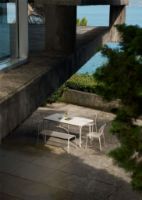 Billede af &Tradition Thorvald SC113 Dining Table B: 160 cm - Stål/Ivory