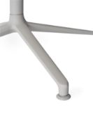 Billede af Vipp 717 Open-Air Café Table Ø: 75 cm - Teak/Pulverlakeret Aluminium