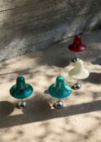 Billede af Verpan Pantop Portable Lamp Ø: 18 cm - Metal/Cherry Red