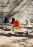 Billede af Verpan Pantop Portable Lamp Ø: 18 cm - Metal/Cherry Red