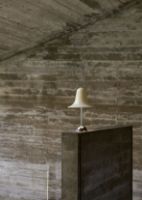 Billede af Verpan Pantop Portable Lamp Ø: 18 cm - Metal/Cream White 