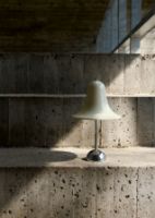 Billede af Verpan Pantop Portable Lamp Ø: 18 cm - Metal/Cream White 