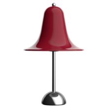 Billede af Verpan Pantop Table Lamp Ø: 23 cm - Metal/Cherry Red