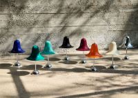 Billede af Verpan Pantop Table Lamp Ø: 23 cm - Metal/Chrome