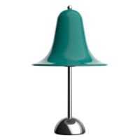 Billede af Verpan Pantop Table Lamp Ø: 23 cm - Metal/Dark Teal