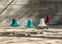 Billede af Verpan Pantop Table Lamp Ø: 23 cm - Metal/Dark Teal