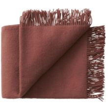 Billede af Silkeborg Uldspinderi Season Plaid 130x200 cm - Rosewood