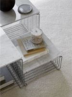 Billede af Montana Panton Wire Topplade Single 1,2x34,8x25,7 cm - White Marble